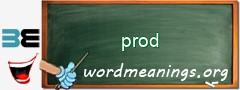 WordMeaning blackboard for prod